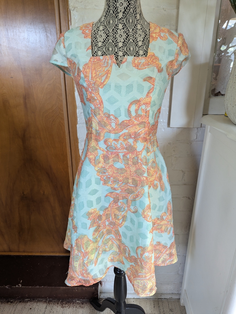 Molly Bracken Jacquard Dress
